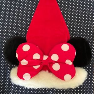 Minnie Mouse Santa Hat